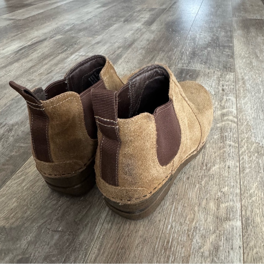 Dansko Tan Suede Clog Ankle Boots - Size 36 - Picture 7 of 9